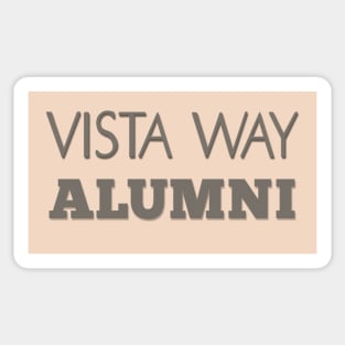 Vista Way Alumni Sticker